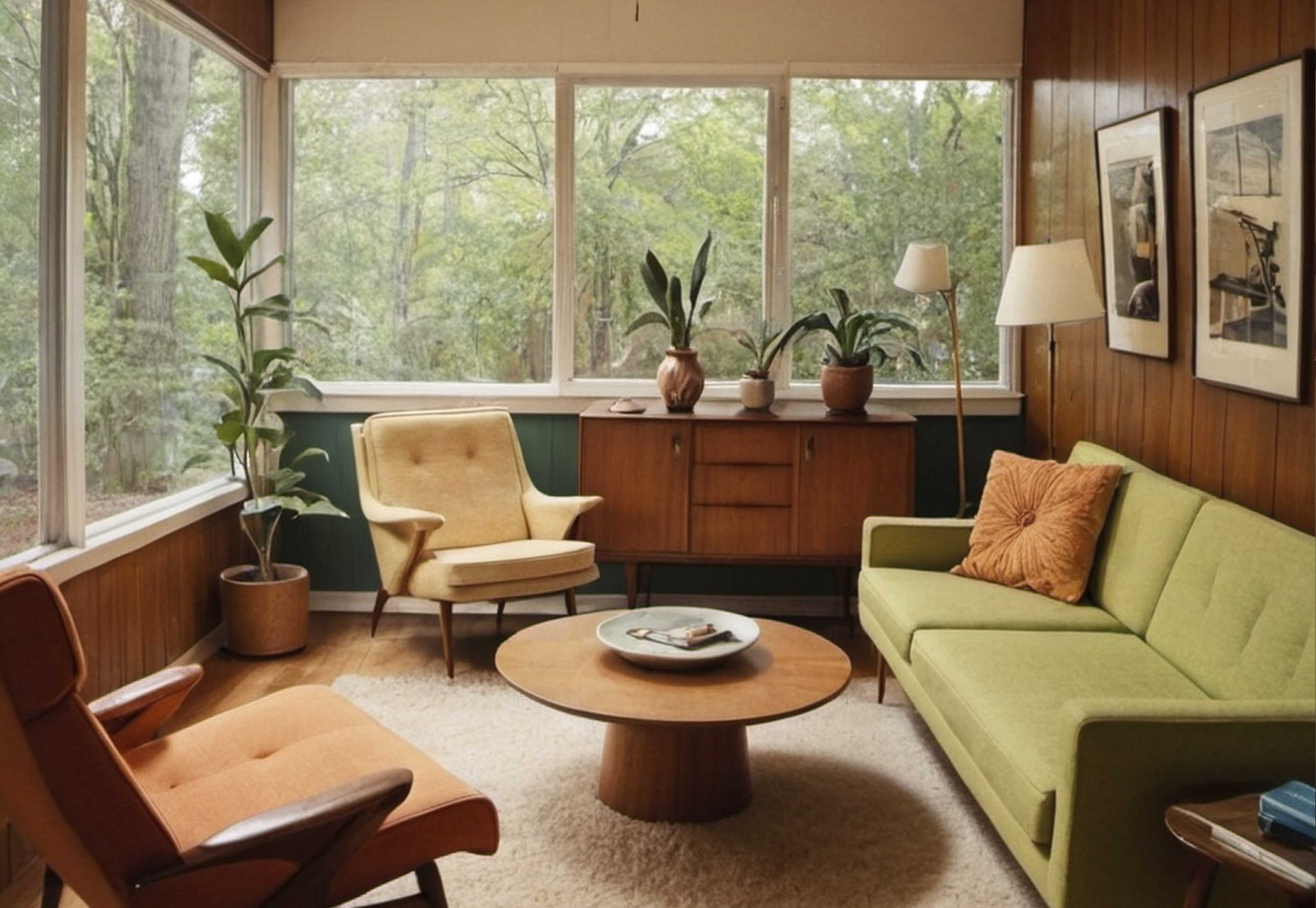 Gaya Interior Mid Century